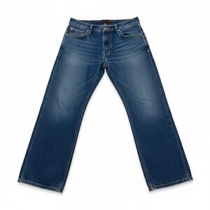 Ariat M4 FR Low Rise Boot Cut Jeans Mens 38X29 Blue Dark Wash Cat 2 Flame Resist